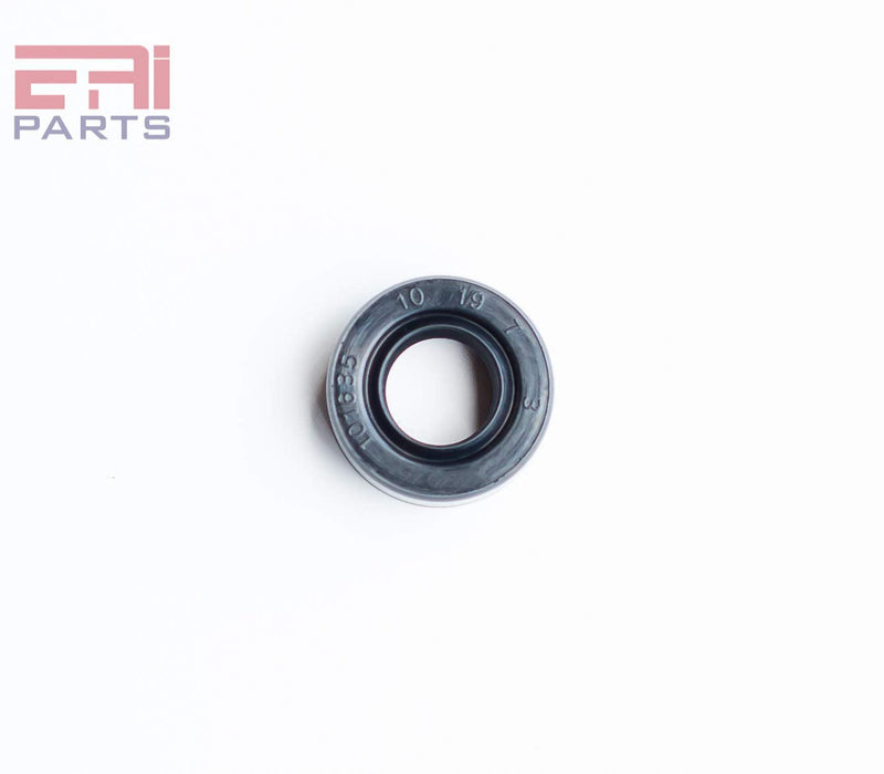[Australia - AusPower] - EAI Oil Seal 10mm X 19mm X 7mm TC Double Lip w/Spring. Metal Case w/Nitrile Rubber Coating 