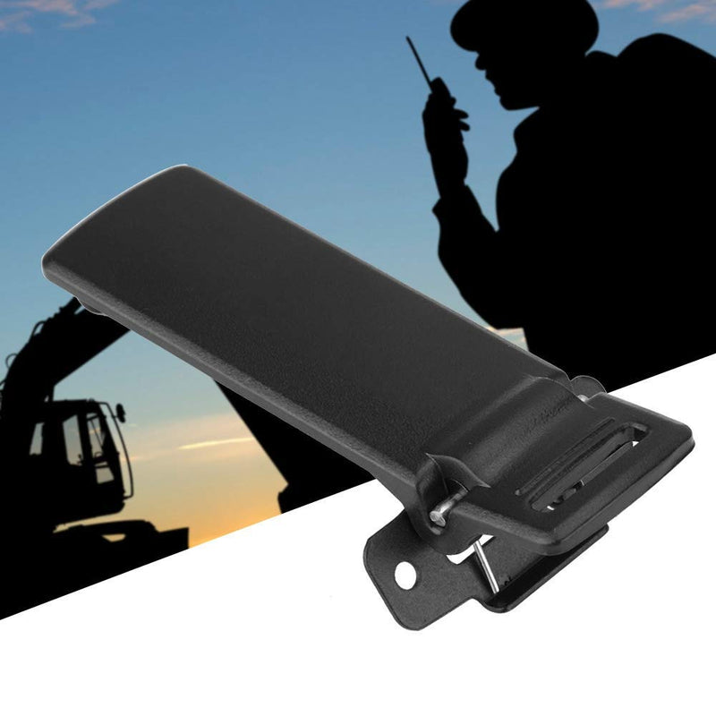 [Australia - AusPower] - 5pcs Back Clip, Belt Clip for Baofeng UV-5R original belt clip,Waist Radio Clip on your belt, pocket or handbag,Two Way Radio Waist Belt Clip 