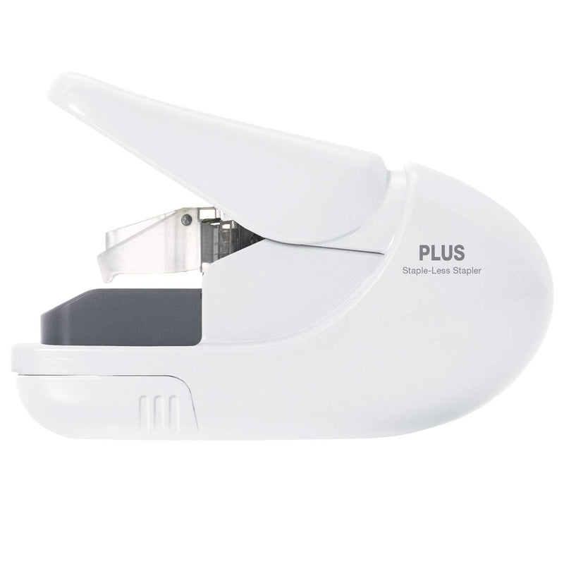 [Australia - AusPower] - PLUS Paper Clinch Compact Staple Free Staple Ivory White Hand 
