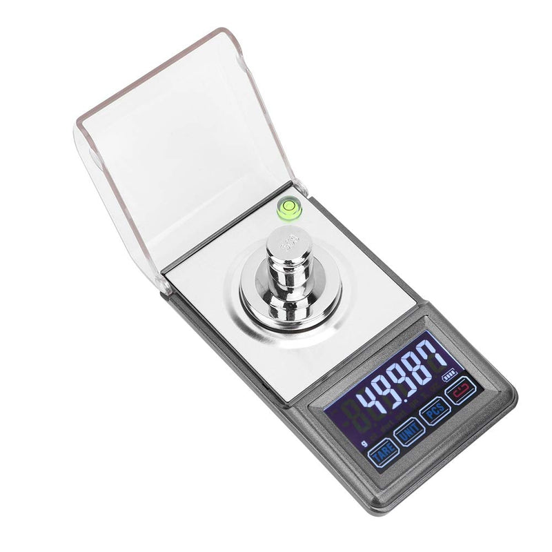 [Australia - AusPower] - Scale,Jarchii Electronic Scale, 0.0001g 50g g/ct/DWT/ozt/gn/Tl/OZ High Precision Electronic Digital Balance Scale Jewelry Weight Gram Scales for Cooking Weighing Jewelry 