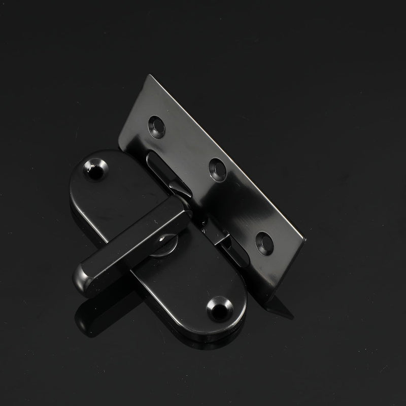 [Australia - AusPower] - 90 Degree Sliding Door Lock, Warehouse Door Hardware kit, Right Angle Sliding Door Hook Lock 