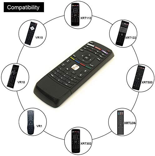 [Australia - AusPower] - Nettech Vizio Universal Remote Control for All VIZIO BRAND TV, Smart TV - 1 Year Warranty 