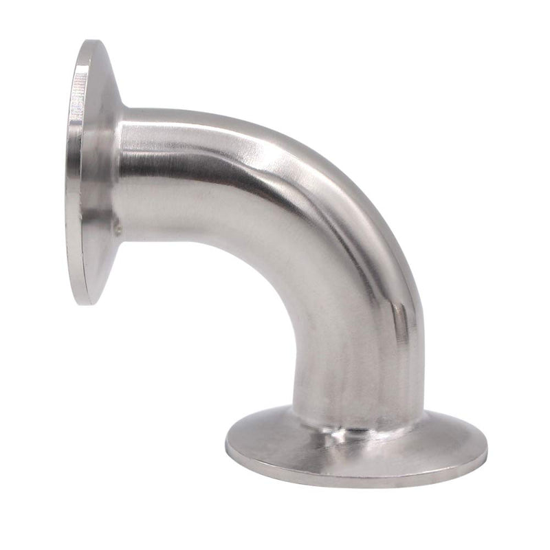 [Australia - AusPower] - DERNORD 1" Tube OD Elbow 90 Degree Sanitary Pipe Fitting SS304 Tri Clamp 1.5 Inch 