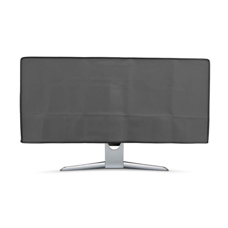 [Australia - AusPower] - kwmobile Monitor Cover Compatible with 37-38" Monitor - Monitor Cover Dust PC Screen Protector - Dark Grey 