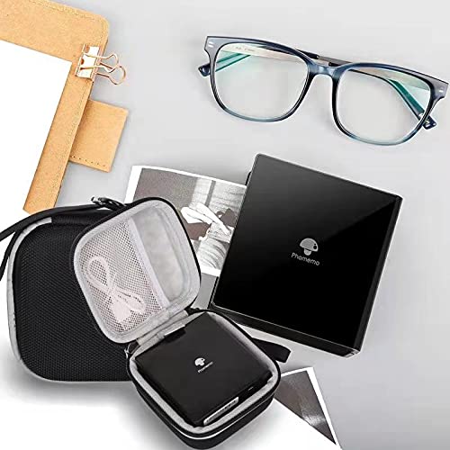 [Australia - AusPower] - BTOPCASE Hard EVA Protective Carrying Storage Case for Phomemo M02 / M02S / M02 Pro Mini Portable Printer,Pooolitech Sticker Printer (M02) 