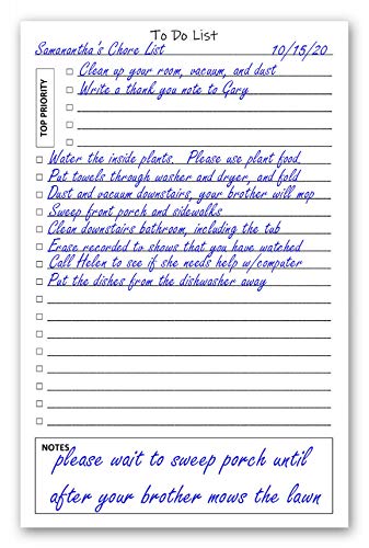 [Australia - AusPower] - TO DO List Notepads (2 Pack of 50 Pages), 100 Pages with Task Pads with Checklist, Priority & Notes Sections for Added Efficiency. A Planner for Organized People. 8.5"X 5.5" Sheets. Made in the USA. 