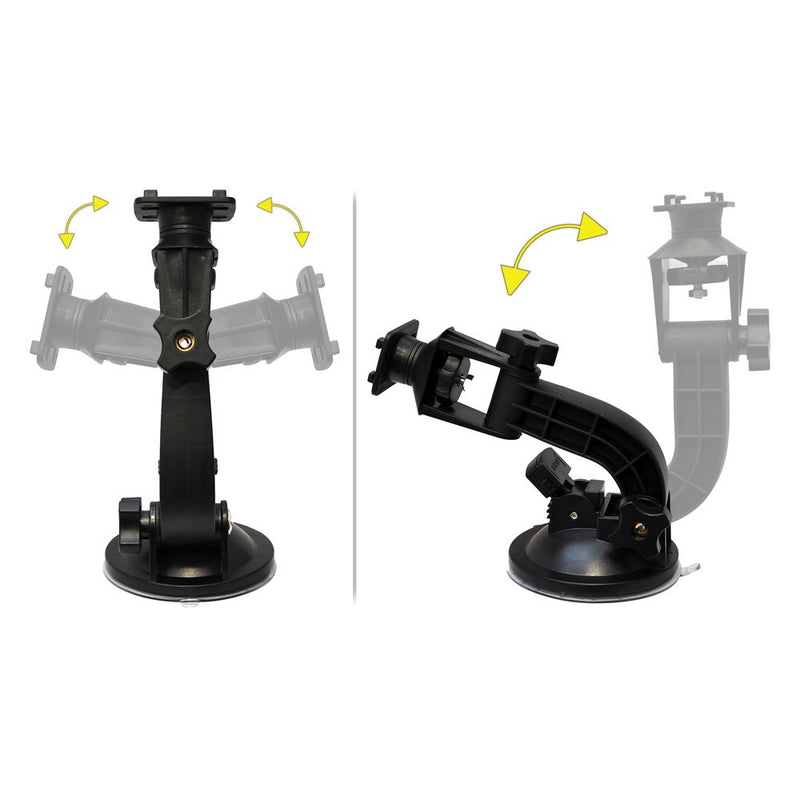 [Australia - AusPower] - Waterproof Motorcycle Phone Holder - Dashboard Cell Phone Case Mount For Car Windshield, Bicycle, Bike Handlebar, ATV w/ Suction Cup Mounting Arm, Works on iPhone, Android - Pyle PSIC55 Standard Packaging 