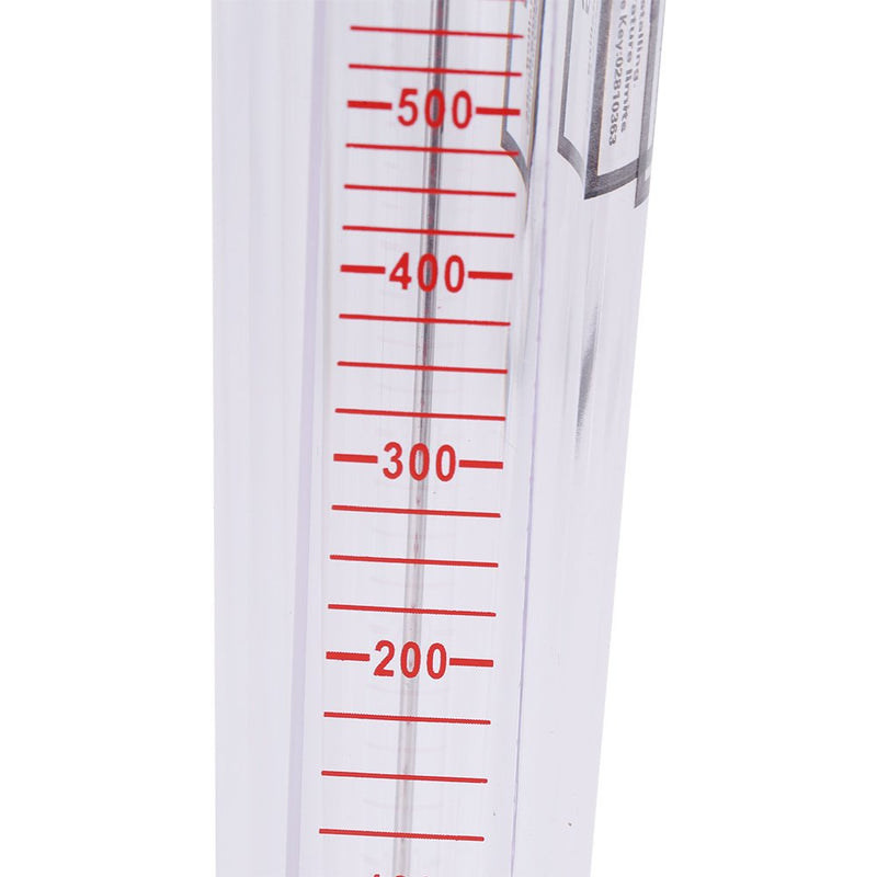 [Australia - AusPower] - 60-600L/H Rotameter Plastic Tube Type Instantaneous Liquid Water Flow Meter DN15 LZS-15 Oxygen Air Flow Meter Gas Flowmeter for Oxygen Air Gas Conectrator 