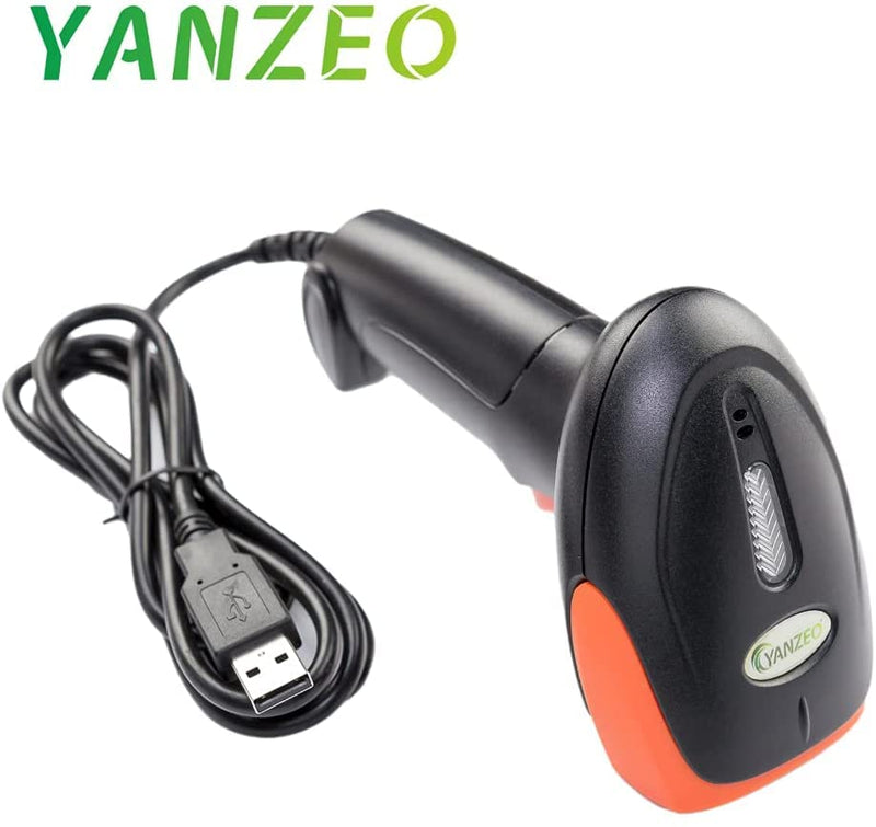 [Australia - AusPower] - Yanzeo L1100 Barcode Scanner 1D Handheld Wired Barcode Reader USB Laser Barcode Scanner POS Code Reader for Retails 
