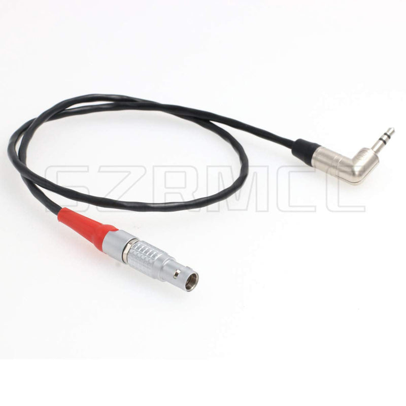 [Australia - AusPower] - SZRMCC 5 pin to Right Angle 3.5mm Timecode Cable for Tentacle Sync Zaxcom to ARRI Alexa Mini Camera/XT Sound Devices (Straight 5pin) Straight 5pin 