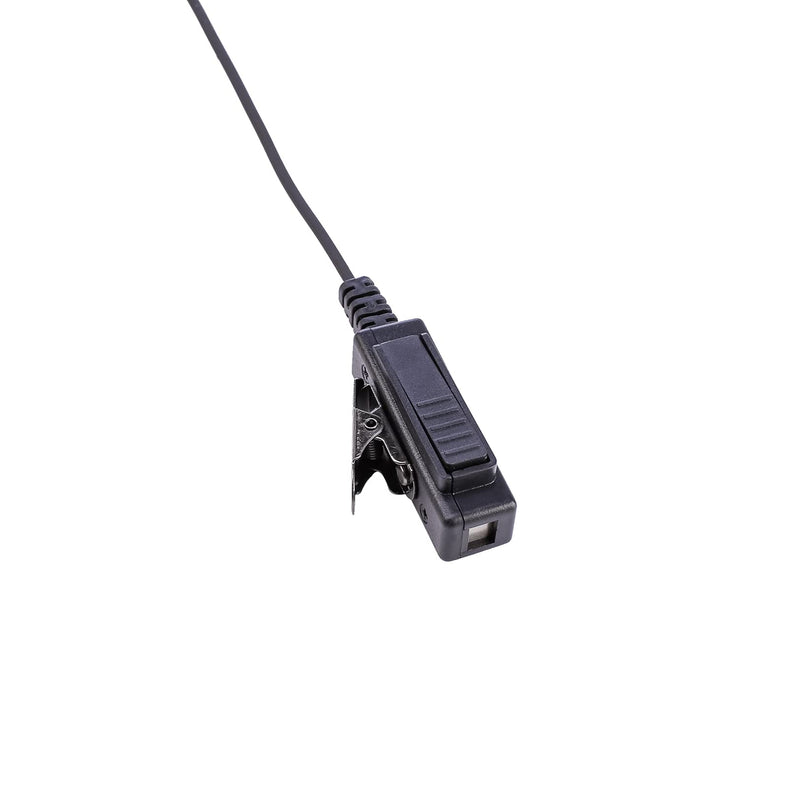[Australia - AusPower] - POFENAL Earpiece Headset Compatible with HYT Hytera PD502 PD562 BD502 TC-508 and TC-580 Walkie Talkie Radio Big PTT Transparent Acoustic Tube 