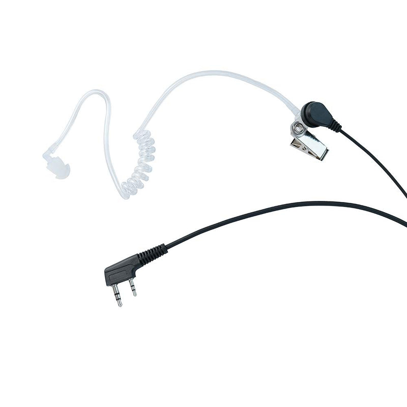 [Australia - AusPower] - Caroo Kenwood Walkie Talkies Radio Earpiece 2 Pin Covert Acoustic Tube Headset for Baofeng UV-5R BF-888S BF-F8HP BF-F9 UV-82 UV-82HP UV-82C Kenwood TK-2107 TK-3107 Retevis RT21 Two Way Radio,10 Pack 
