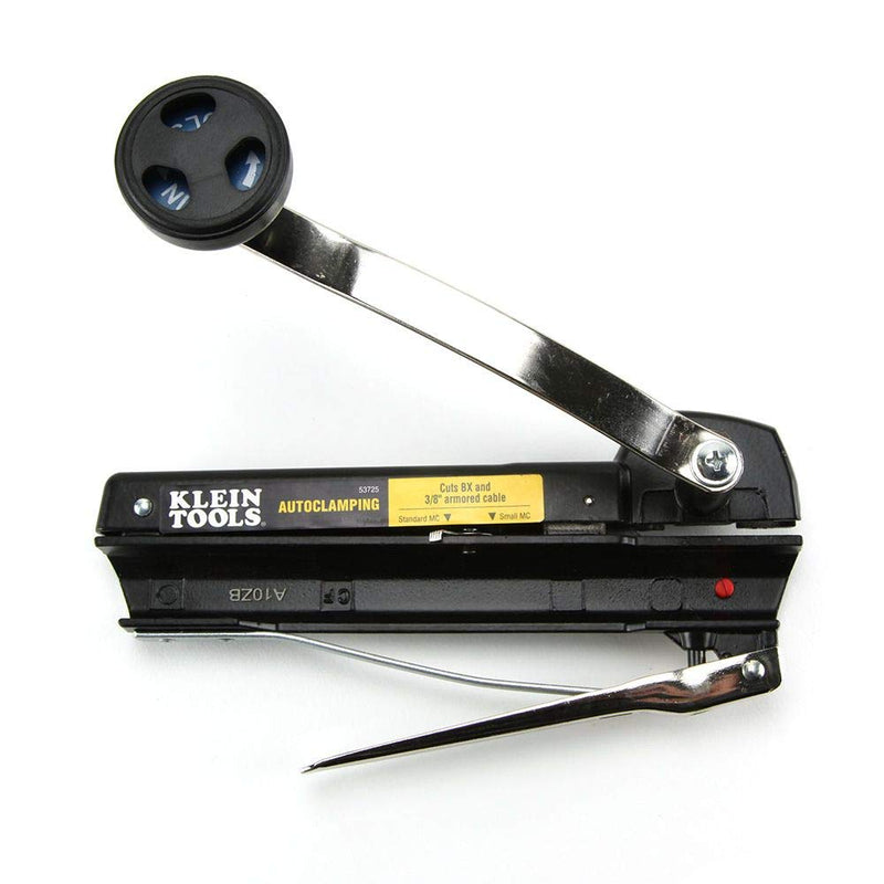 [Australia - AusPower] - Klein Tools 53725 BX Cable Cutter and Armored Cable Cutter, Cut Flexible Conduit and Armored Cables, with Storage for Extra Blades 