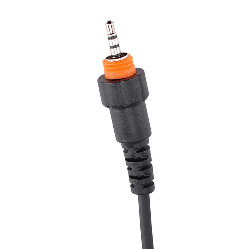 [Australia - AusPower] - AIRSN CLP1010 CLP1040 Earpiece for Motorola Walkie Talkie 2 Way Radio with Acoustic Tube 2 Wires Earpiece and Mic PTT 