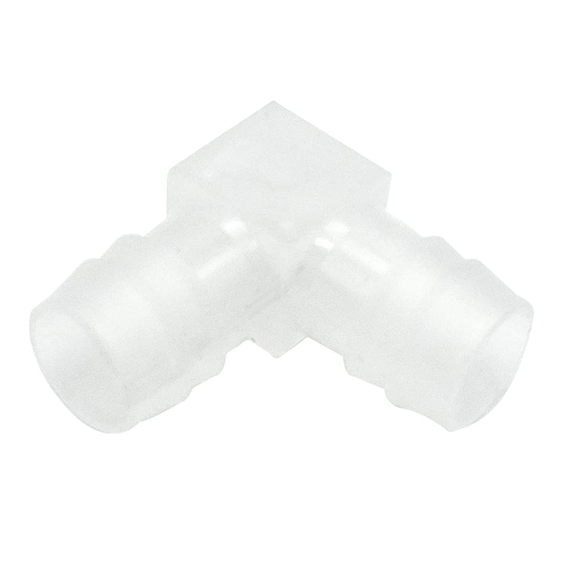 [Australia - AusPower] - Metaland 3/8" Hose Barb Elbow Plastic 90 Degree L Right Angle Barbed Fitting (Pack of 6) 3/8"(Pack of 6) 