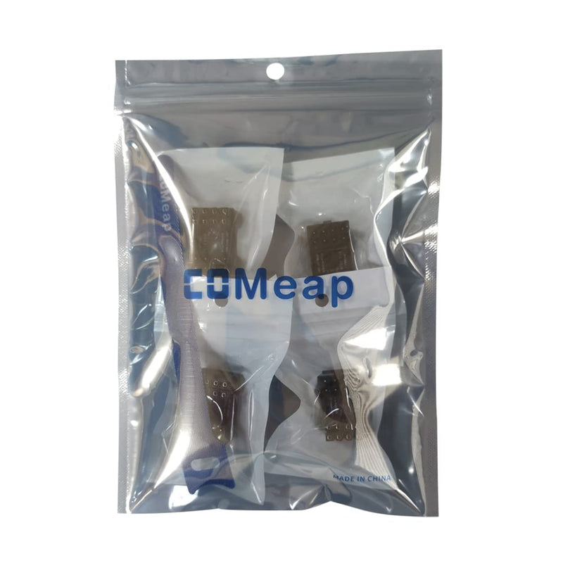 [Australia - AusPower] - COMeap GPU VGA PCIe 8 Pin U Turn 180 Degree Angle Connector Power Adapter Board for Desktop Graphics Card 8 Pin STD/RVS*2 