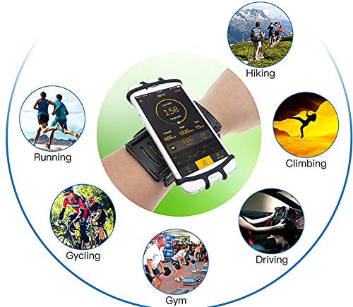 [Australia - AusPower] - Jlyifan Running Sport Gym 180 Degree Wrist Band Bag Armband Pouch for iPhone 11/11 Pro Max/Samsung Galaxy Note 10 / A10 / A20 / A30 / A40 / A50 / Google Pixel 4 / 3a / Xiaomi Mi Note10 / Redmi Note8 