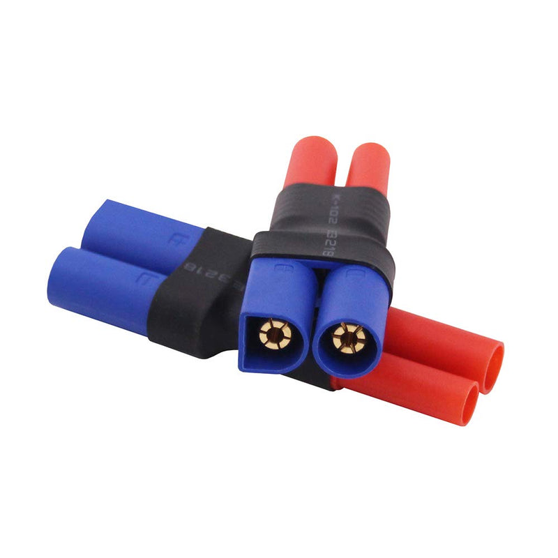 [Australia - AusPower] - BDHI 3pcs No Wires Adapters: EC5 Male to HXT 4mm with Housing Connector Adapter(B148-3) 