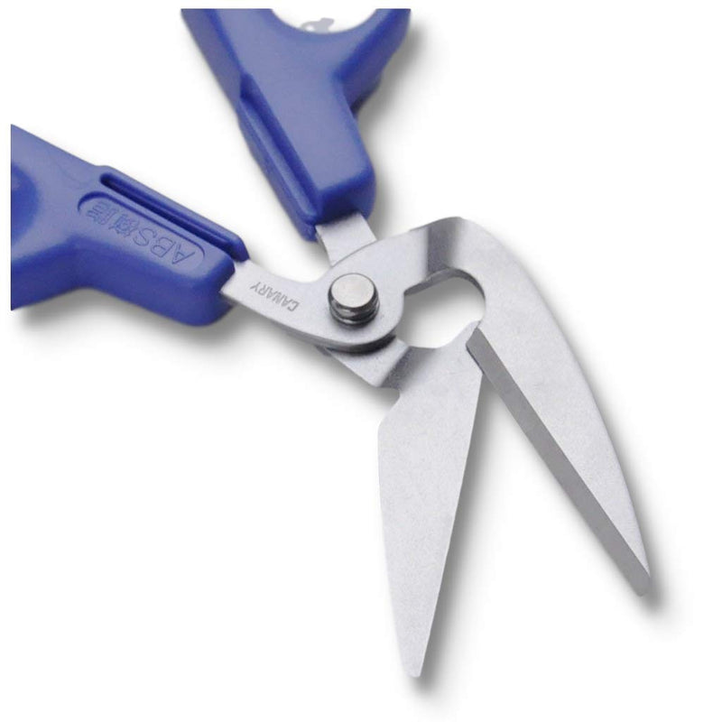 [Australia - AusPower] - CANARY Milk Carton and Paper Packing Scissors for Craft and Recycle Blue 