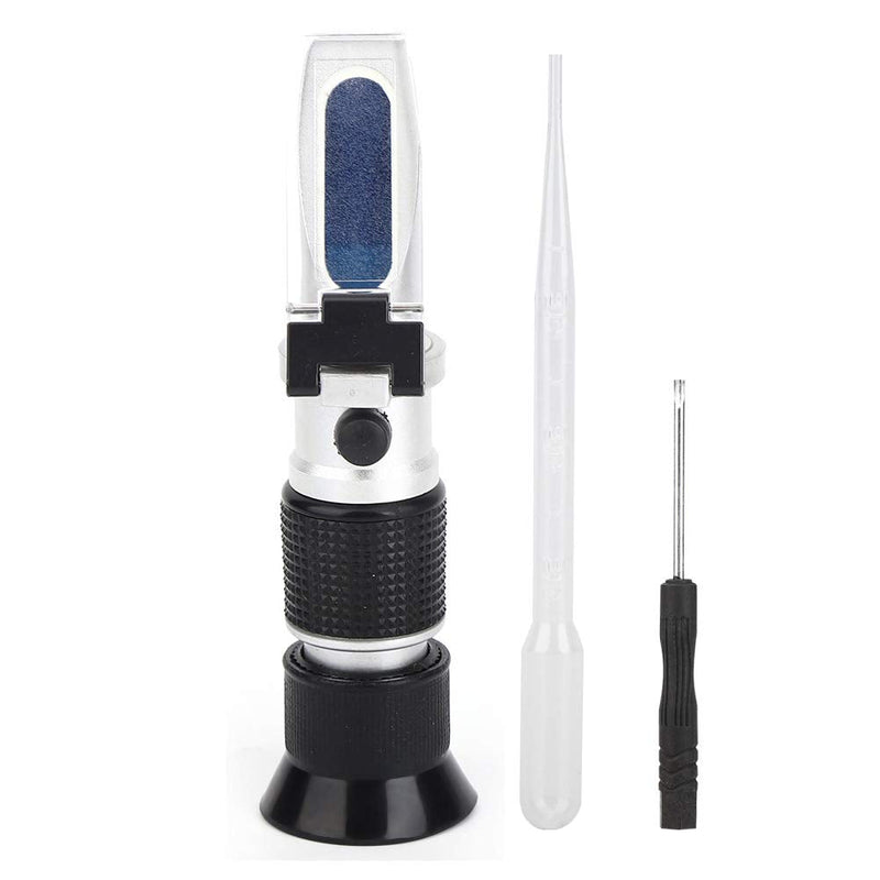 [Australia - AusPower] - Brix Meter Refractometer,Refractometer Concentration Meter Brix Tester 0-90% forMeasuring Sugar Content in Fruit, Honey, Maple Syrup and Other Sugary Drink 