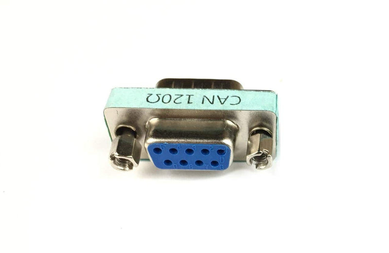 [Australia - AusPower] - 2pcs RS323 Serial DB9 Male to Female Connector Adatper with 120ohm Resistance 