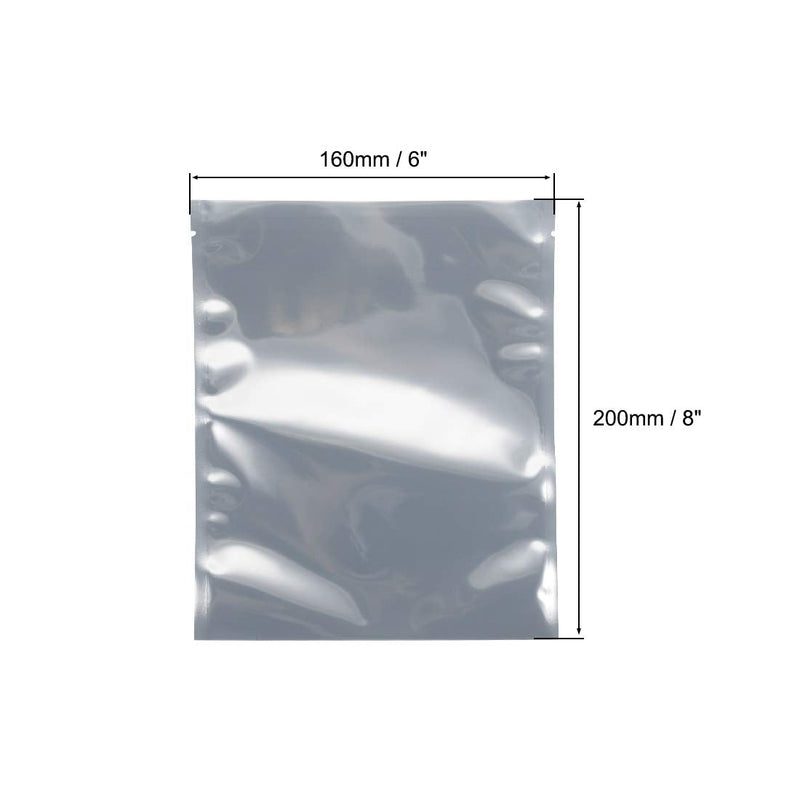 [Australia - AusPower] - uxcell Antistatic Shield Shielding Bag, Flat Open Top Anti Static Bag for Electronic Devices, 6x8 inch(160x200mm), 25 PCS 