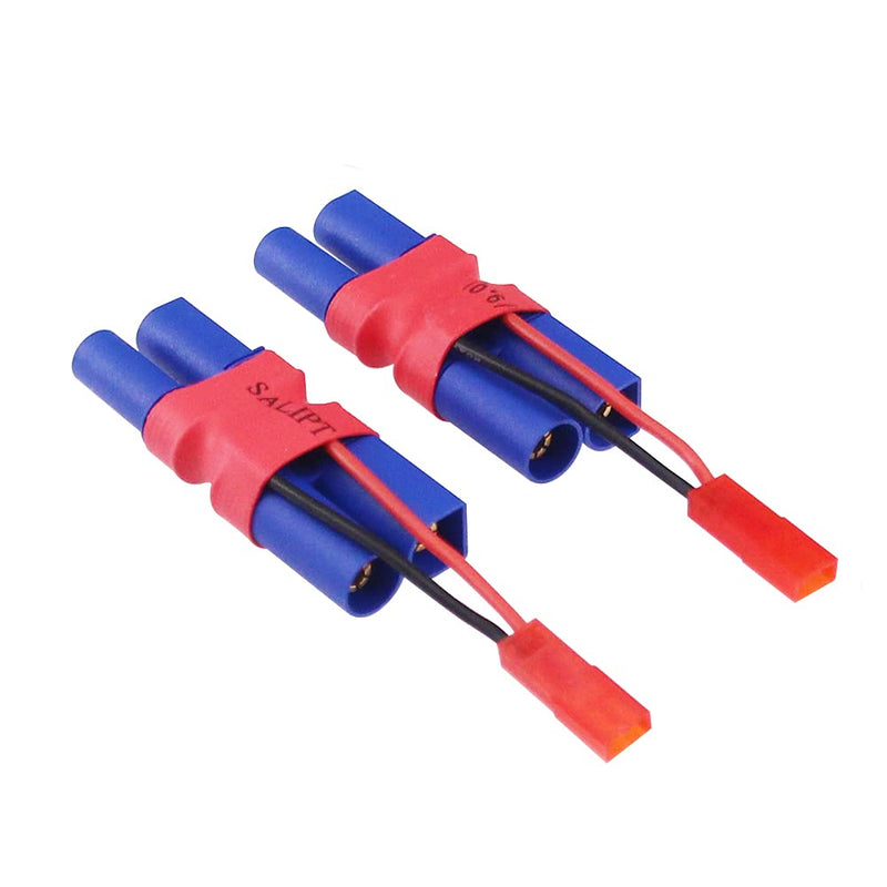 [Australia - AusPower] - BDHI 3pcs EC5 Male to Female Connector with in-line JST Female 20awg 5cm Cable Parallel Power Adapter for Camera Gimbal(B173-3) 