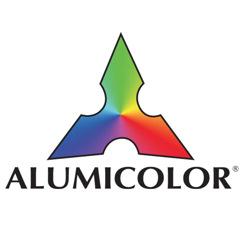 [Australia - AusPower] - Alumicolor AlumiCutter Aluminum Steel Edge for Office, School, Engineering and Framing, 18IN, Red 