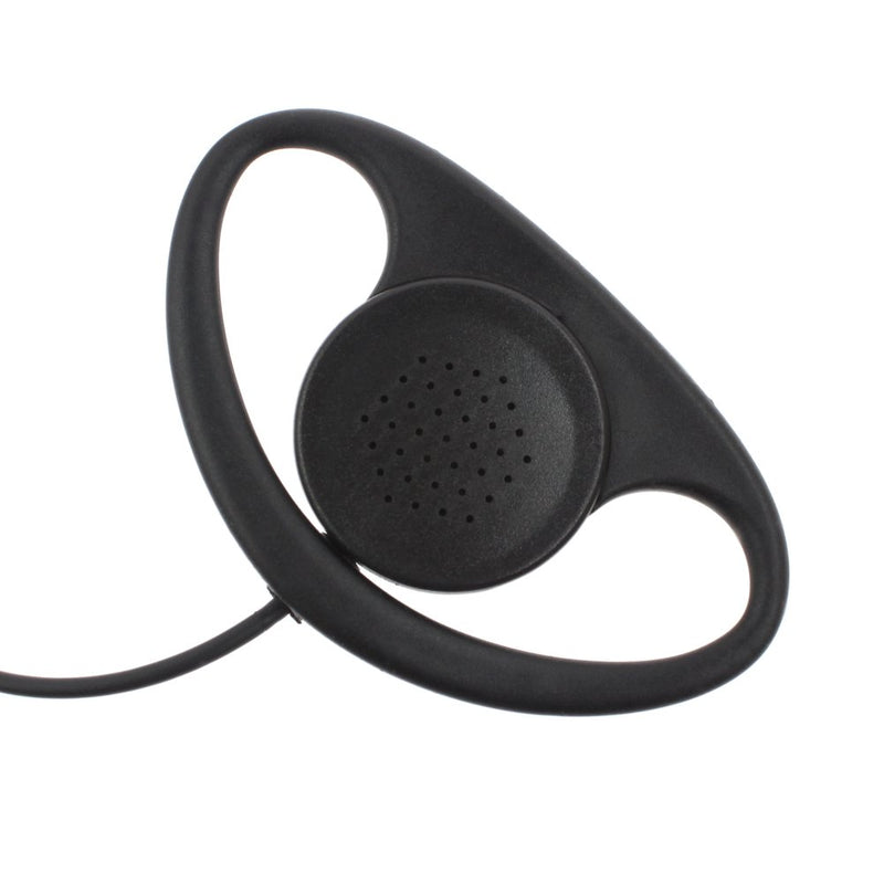 [Australia - AusPower] - Aoer D Shape Earpiece Headset PTT for Motorola Talkabout Cobra Two Way Radio Walkie Talkie 1pin 