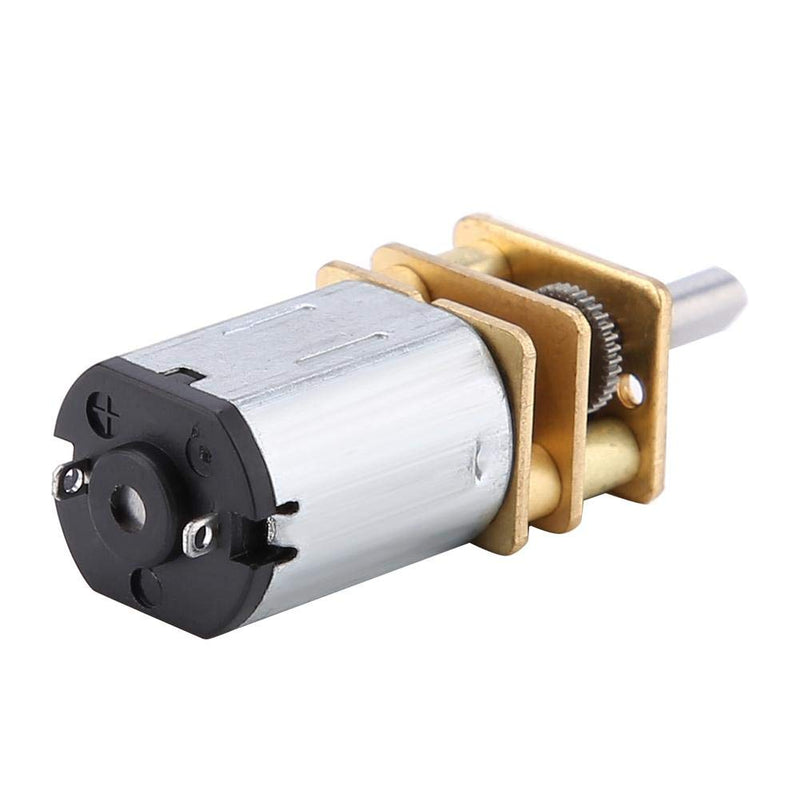 [Australia - AusPower] - DC Geared Motor N20 DC 6V Brush 50RPM Electric Micro High Torque Speed Reduction Gear Motor with Metal Gearbox for Fan Electric Equipment 