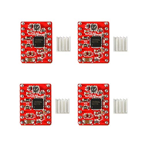 [Australia - AusPower] - ACEIRMC 3D Printer CNC Shield V3 Engraver Expansion Board with 4X A4988 Driver Module and 4 x Radiator 