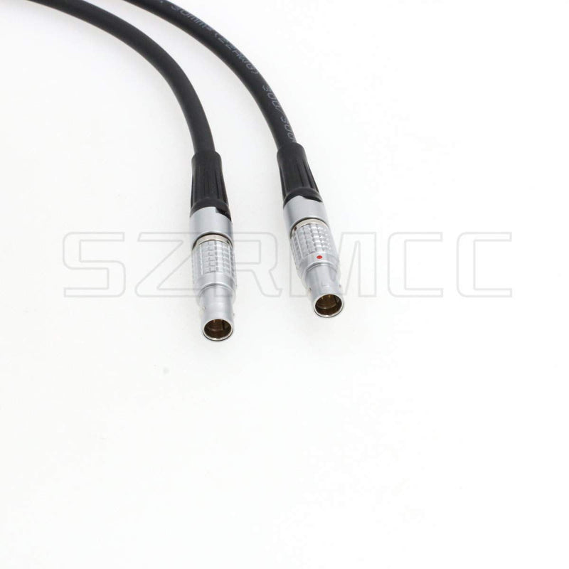 [Australia - AusPower] - SZRMCC for ARRI Cameras 5 Pin Male to 5 Pin Male Timecode Cable for Sound Devices Ambient Lockit Zaxcom TC in/Out 60cm Straight Cable 60cm 