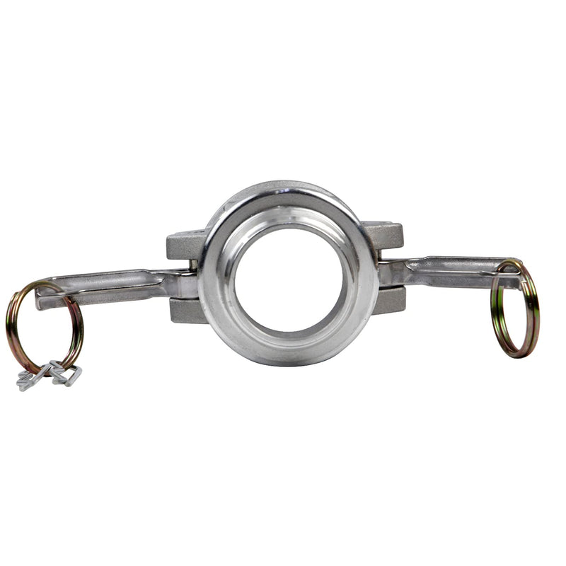 [Australia - AusPower] - Quafwia 2 pcs Aluminum cam lock fittings (1-1/2" Part B) cam groove hose fitting camlock fittings , Male Adapter Female NPT Thread camlock fitting (1-1/2'') 1-1/2'' 