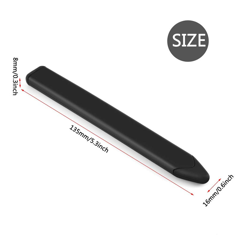 [Australia - AusPower] - Eboxer Stylus Pens for Touch Screens, Universal High Sensitive Flat Capacitive Touch Screen Stylus Pen for Tablet for iPhone for Nokia for BlackBerry(Black) Black 