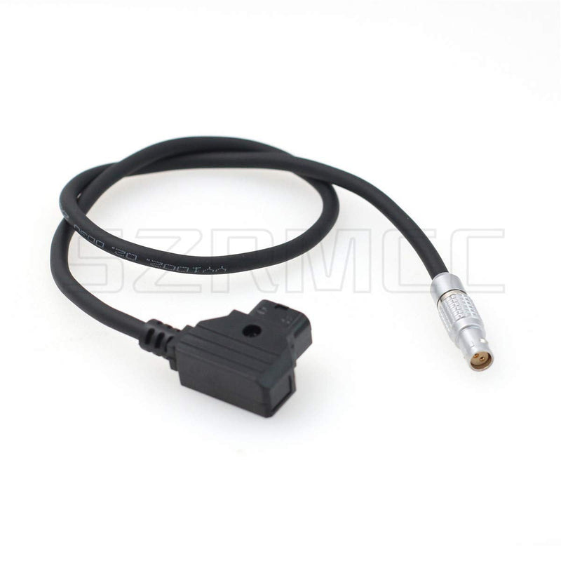 [Australia - AusPower] - SZRMCC D-tap to 2 Pin Female Power Cable for RED Komodo Camera 19.7inches Straight 2Pin 50cm 
