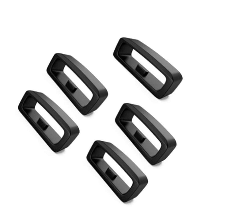 [Australia - AusPower] - Versa 2 Secure Loops Replacement Fastener Ring Strap Keeper Compatible with Fitbit Versa/Versa 2/ Versa Lite Edition SmartWatch,Motorola Moto 360 2nd Gen,Casio SGW100 