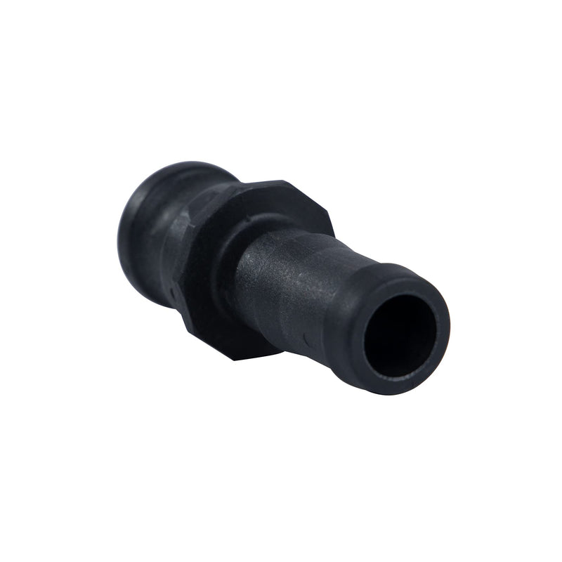 [Australia - AusPower] - Quafwia 2 pcs Polypropylene Cam lock Fittings (1" Part E) Cam and Groove Hose Fitting, Male Adapter x Hose Shank, suction hose camlock fittings (1") 1 Inch 