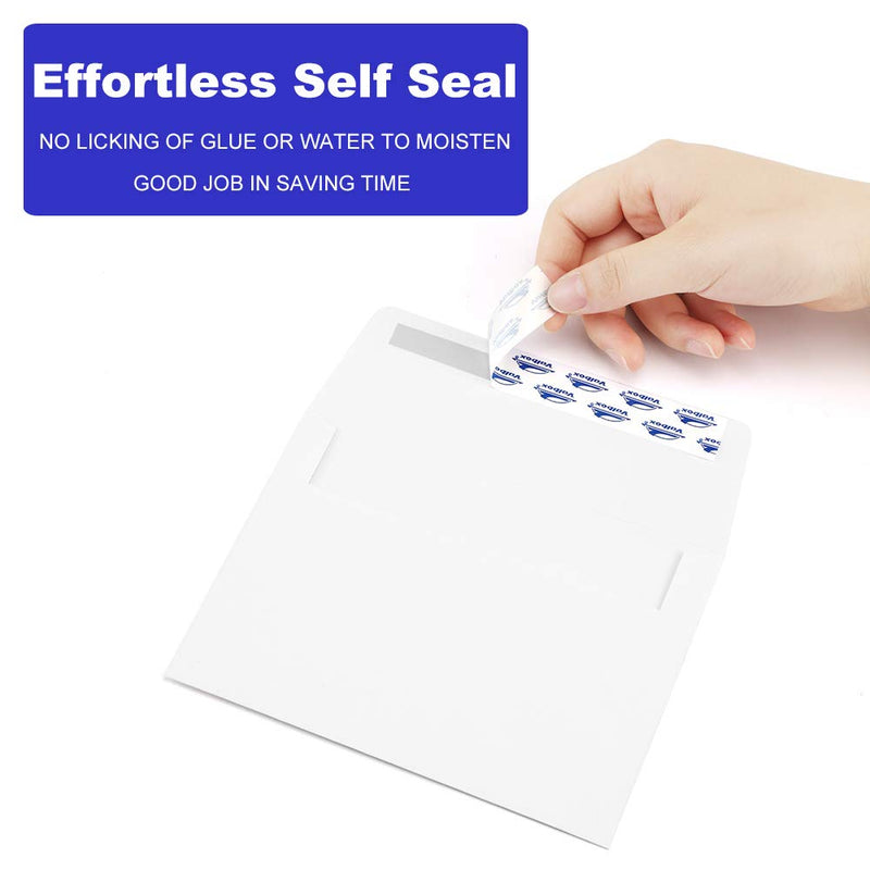[Australia - AusPower] - ValBox A2 Invitation Envelopes 100 Qty 4.375x5.75" White Envelopes Self Seal for Invitations, Photos, Wedding, Announcements, Thank you Notes, RSVP, Greeting Cards | 4-3/8 x 5-3/4 Inches(A2) A2 (4.375 x 5.75 Inches) 