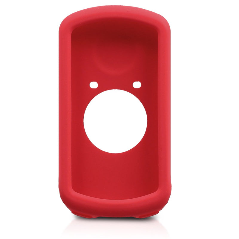 [Australia - AusPower] - kwmobile Case Compatible with Garmin Edge 1030/1030 Plus - Case Soft Silicone Bike GPS Protective Cover - Black red 