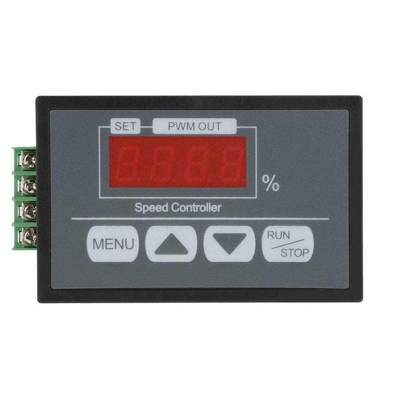 [Australia - AusPower] - DC Motor Controller 6-60V 30A Motor Speed Controller with Digital Display for Setting The Slow Start and Stop Time of The DC Motor 