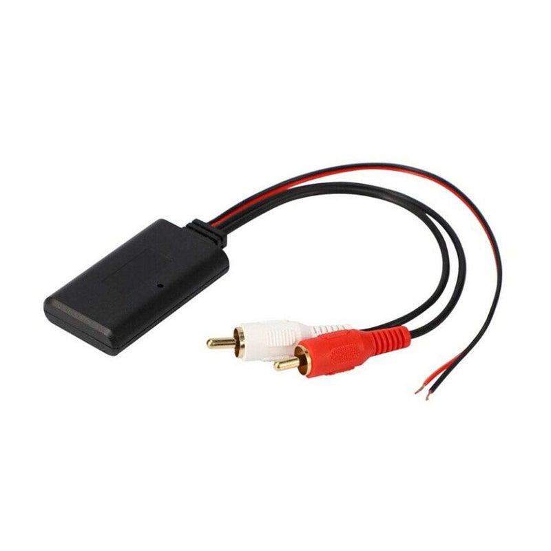 [Australia - AusPower] - Wixine 1Pcs Car Universal Wireless Bluetooth Module Music Adapter RCA Aux Audio Cable 