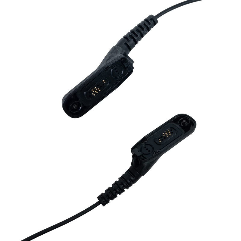 [Australia - AusPower] - Klykon APX 6000 earpiece Acoustic Tube 2 Wire Surveillance Security Eeapiece Headset for Motorola MTP850 MOTOTRBO XPR 6550 6350 XPR7550 7550e 75807380 7350 APX900 Walkie Talkie 2 Way Radio 