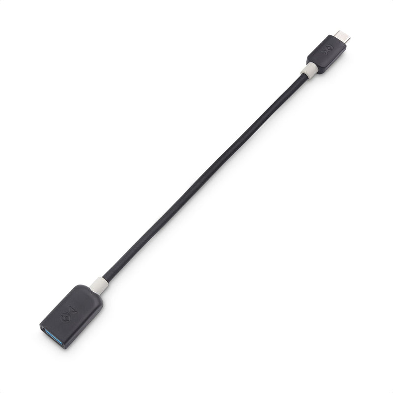 [Australia - AusPower] - Cable Matters USB C to USB Adapter 6 Inches (USB to USB C Adapter, USB-C to USB 3.0 Adapter, USB C OTG) in Black 