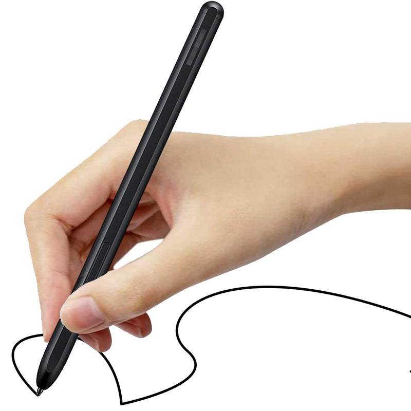 [Australia - AusPower] - Galaxy Z Fold 3 S Pen Replacemen for Samsung Galaxy Z Fold 3 5G Fold Edition Stylus Pen Without Bluetooth + Tips/Nibs & Tweezer (Black) 