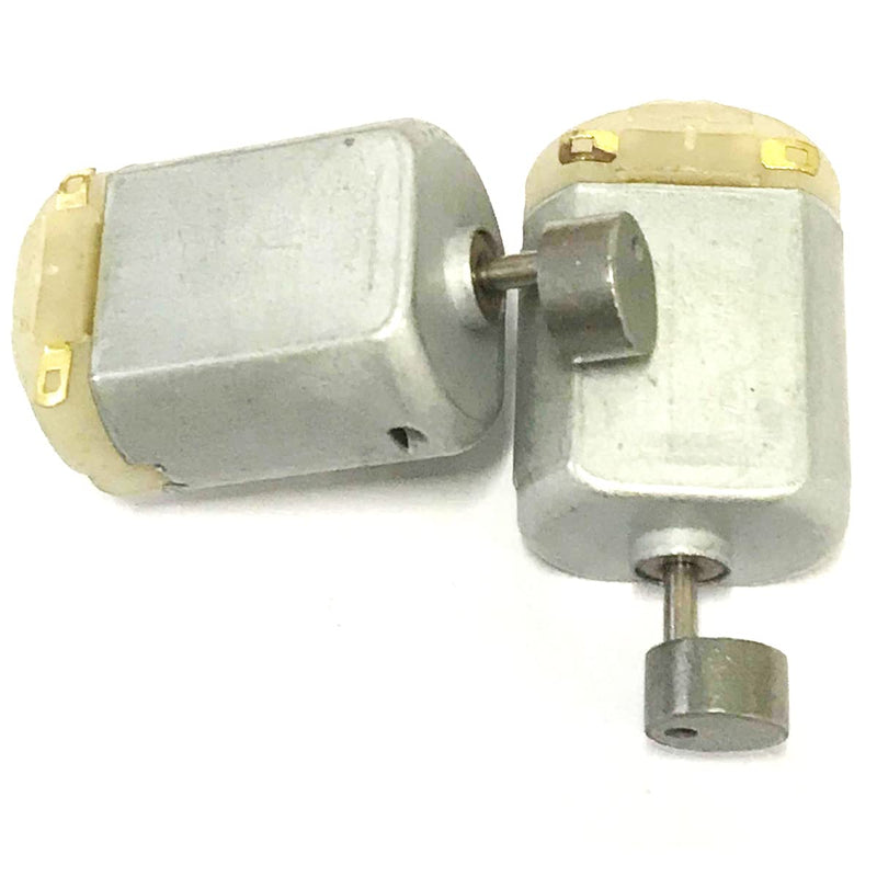 [Australia - AusPower] - jing Mini Vibration Motor 130 Mini Vibration Motor DC 1.5-6V 5200RPM for Electric Toys Replacement - (5 Pcs) 