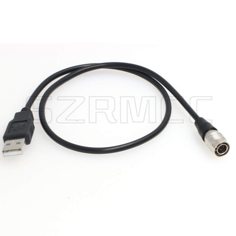 [Australia - AusPower] - SZRMCC USB to Hirose 4 pin Male Power Cable for Zoom F4 F8 Sound Devices 633 644 688 Recorders (30cm) 30cm 