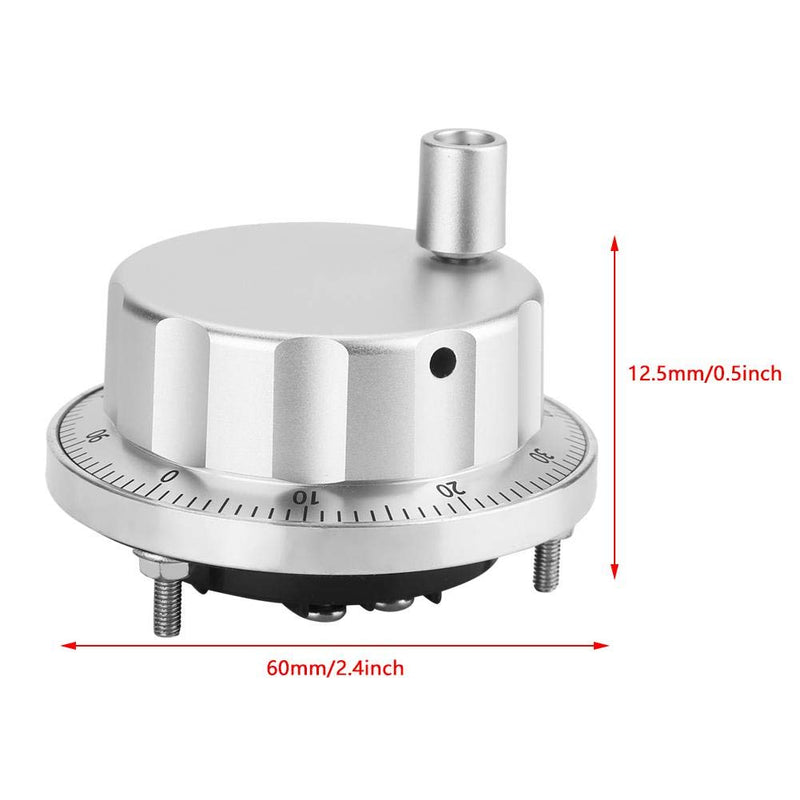 [Australia - AusPower] - Akozon CNC Hand Wheel 5-26V Universal Electronic Hand Wheel 100 Manual Pulse Generator CNC Rotary Encoder 