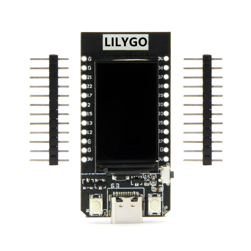 [Australia - AusPower] - LILYGO ESP32 T-Display Module for Arduino Development Board TTGO LCD Wi-Fi BLE CH9102F Chip 16MB CH9102F 