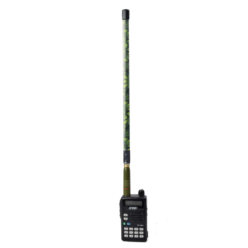 [Australia - AusPower] - TWAYRDIO Tactical Antenna 771FR SMA Male Camouflage Dual Band 2Meter 70cm 15.3inch Handheld Ham Radio Antenna for YAESU VX-6R FT-60R Retevis RT82 RT3 TYT MD-380 MD-UV380 Two Way Radio 