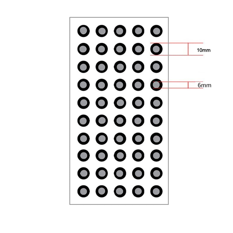 [Australia - AusPower] - 6.0 mm 3D Scanning Marker for 3D Scanner, 3D Tracking Dot Reference Point Markers for 3D scanning, Diffuse Reflection Markers for 3D Scanner (200) 200 